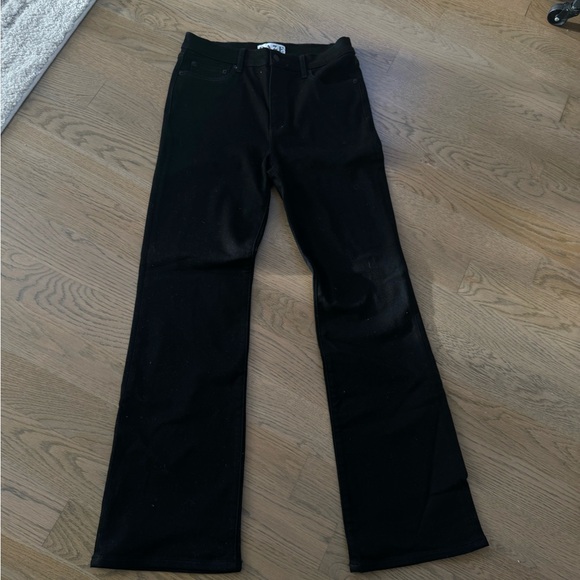 Black denim "covergirl" high rise jeans - Picture 6 of 7